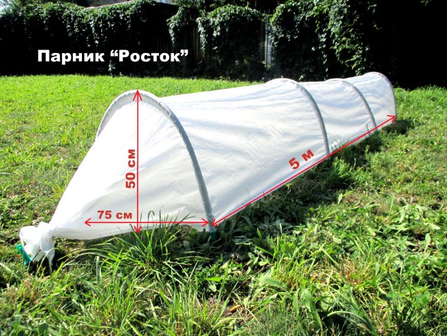 Парник Росток 4х0,5х0,75 м в Новокузнецке