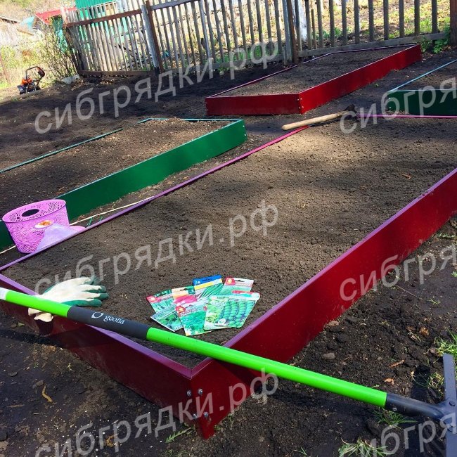 Грядки с односторонним покрытием 15 см в Новокузнецке Грядки с односторонним покрытием 15 см в Новокузнецке